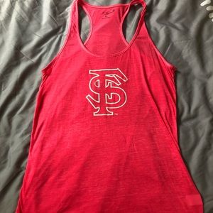 Pink FSU work out tank!